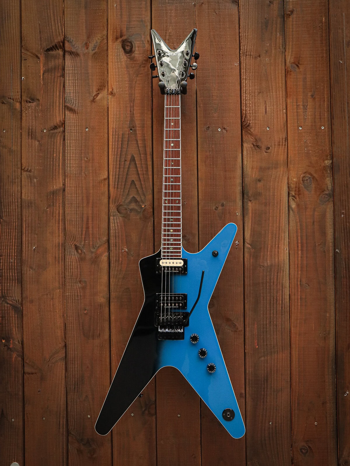 Dean ML 79 Floyd Duncans Blue Black Fade - Kauffmann's Guitar Store