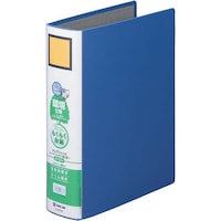 キングジム キングファイルスーパードッチ＜脱・着＞イージー青A4