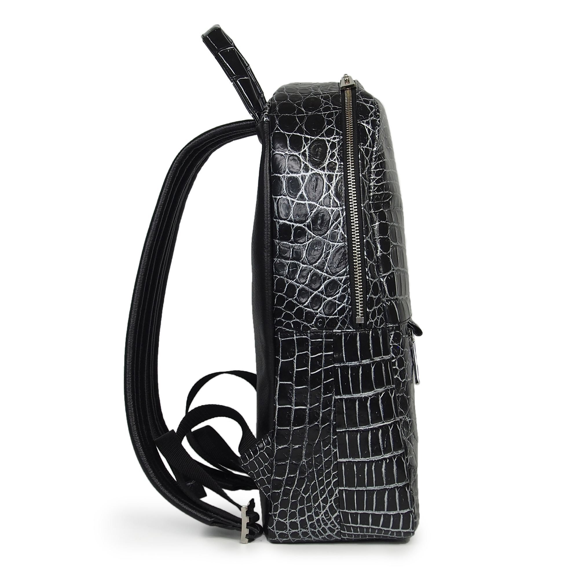 カワノバッグ / 【日本製】 センター取り 一点物 クロコダイル