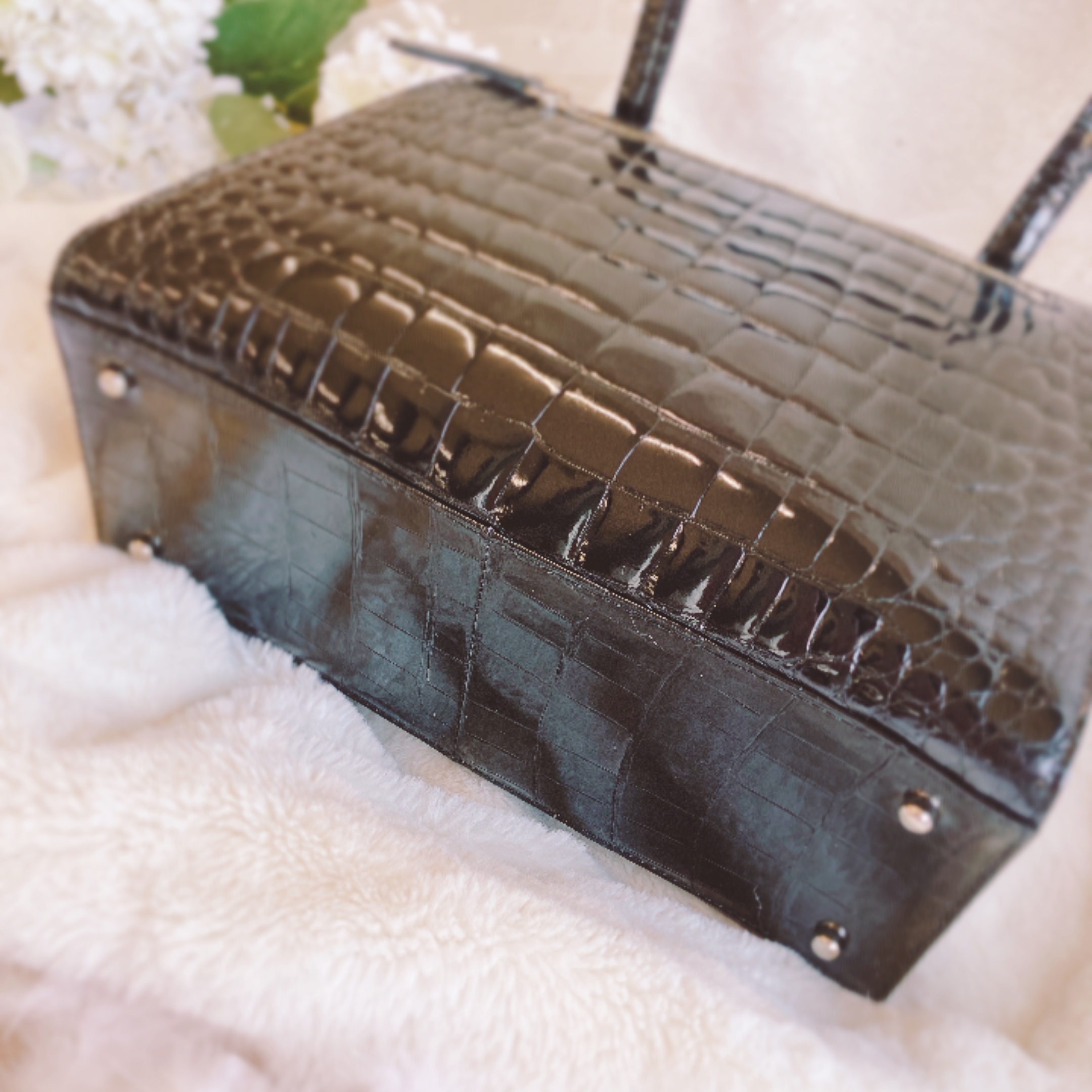 カワノバッグ / 【日本製】 センター取り クロコダイル 本革