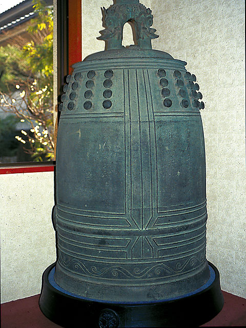 銅鐘 古鰐口 古銅製 江戶時代 古董 銅鐘 古鰐口 古銅製 江戶時代 古董
