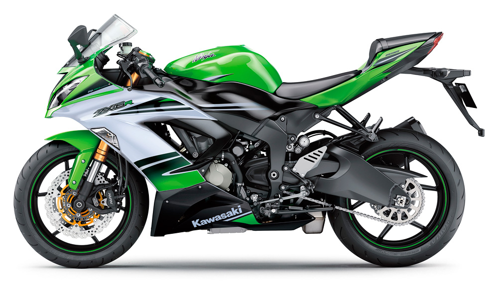 Ninja ZX-6R/ABS］カラーリング変更した2015年モデルが登場 | 新車