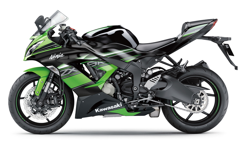 Ninja ZX-6R/ABS］2016年モデルにSBK優勝を記念した特別仕様が登場