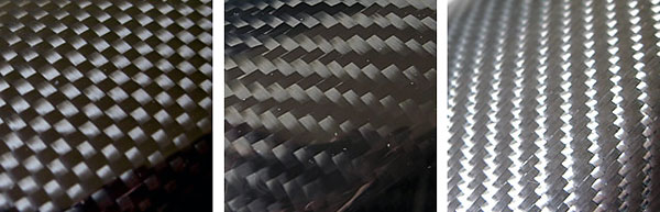 マジカルレーシングのカーボンミラーに綾織り仕様とGシルバー仕様が