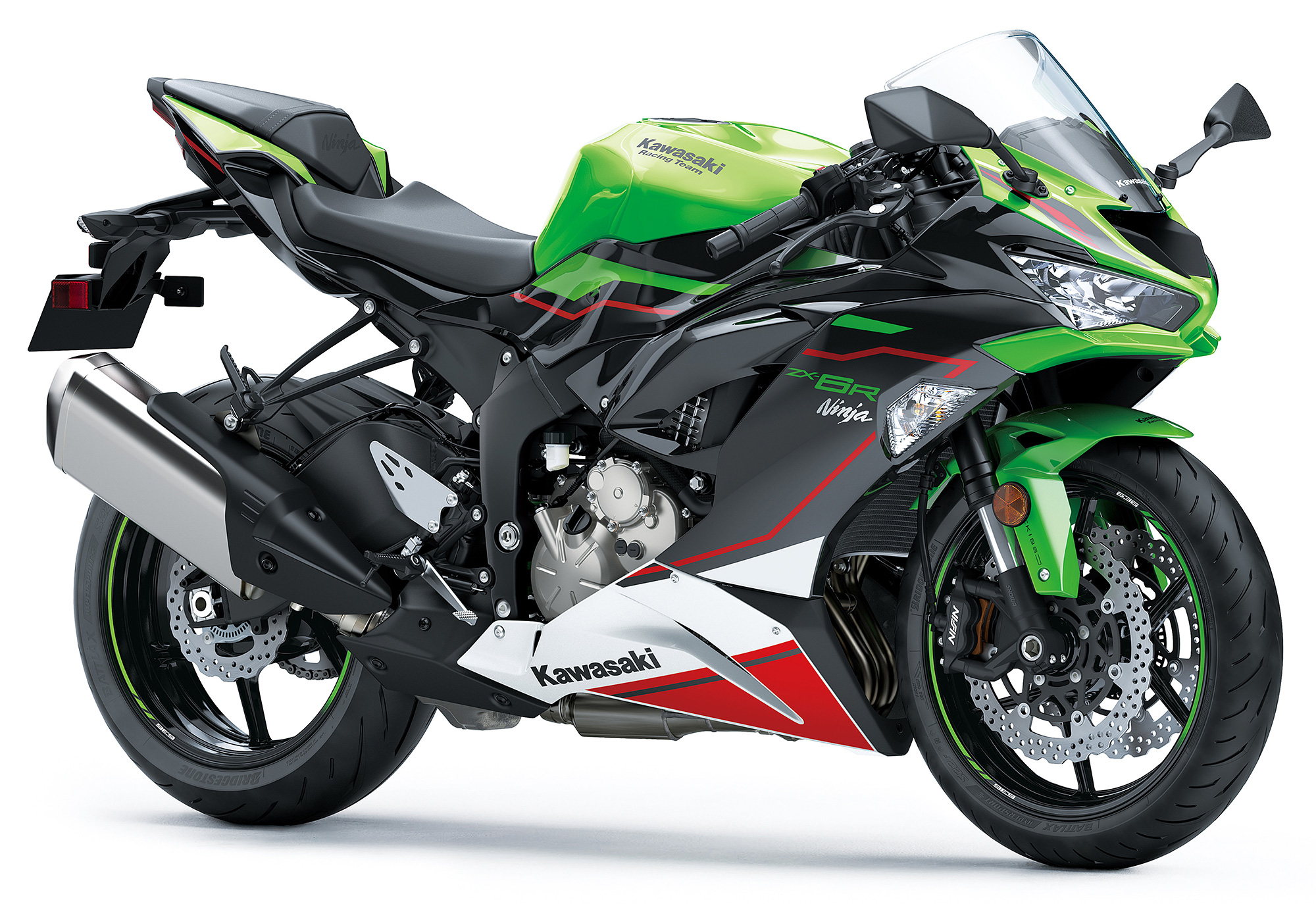 Ninja ZX-6R/KRT EDITION］グラフィックが変更された2021年モデルが