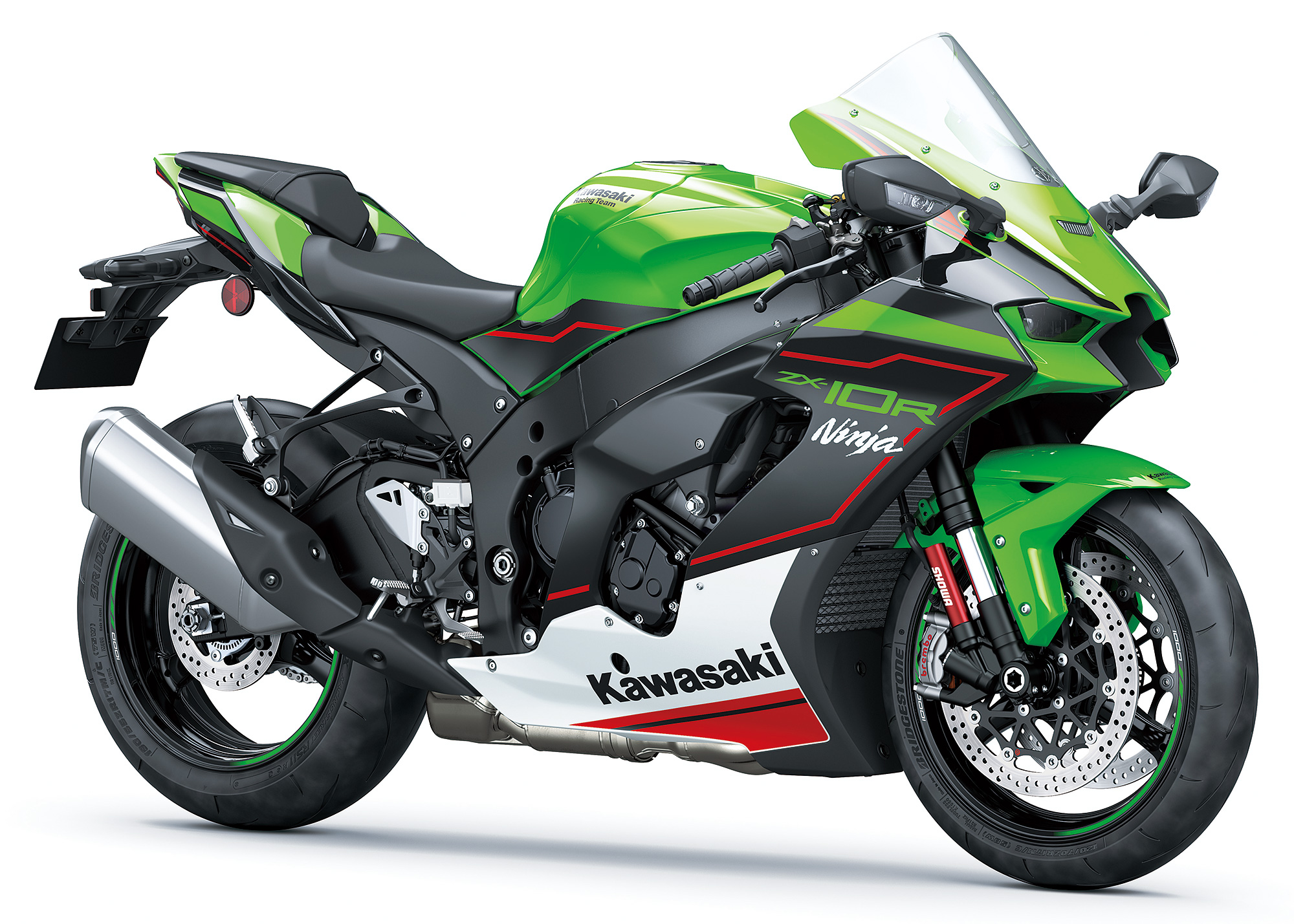 フロントビューにはリバーマーク! モデルチェンジした新型Ninja ZX-10R