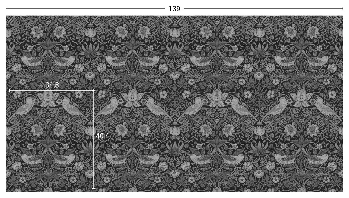 MM3108 - カーテン｜Morris Design Studio｜川島織物セルコン