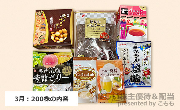 meito（旧：名糖産業）（2207）の株主優待紹介