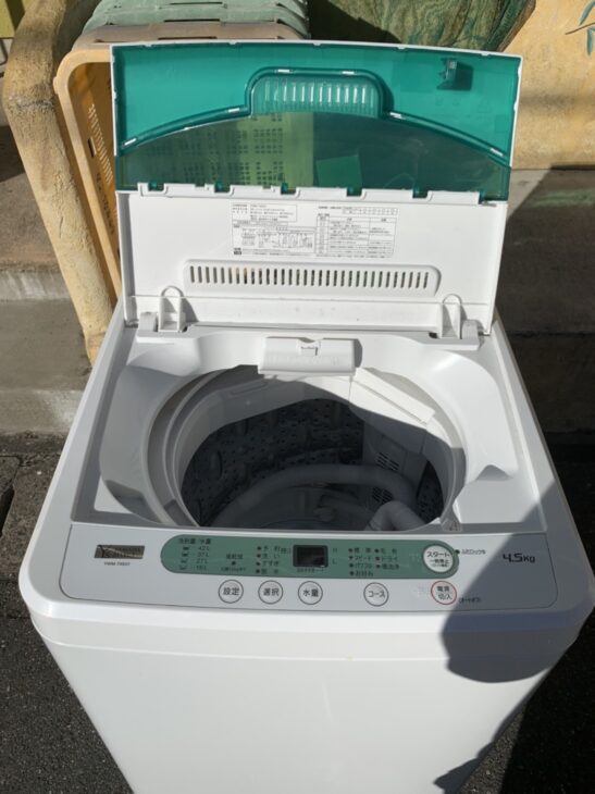 YAMADA（ヤマダ）4.5㎏ 全自動洗濯機 YWM-T45G1（2020年製造）を朝霞市