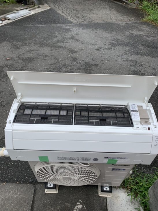 パナソニック】ルームエアコン CS-J221D-W 2021年製、全自動洗濯機 NA