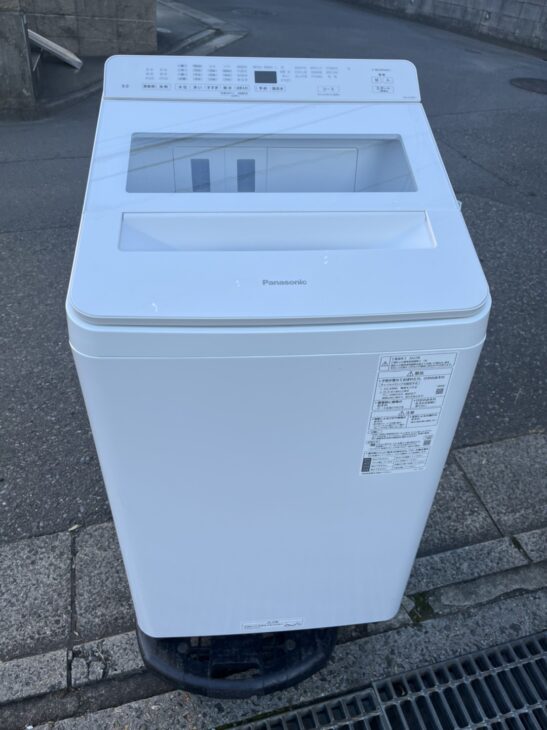 美品】パナソニック製全自動電気洗濯機 NA-FA9K1 2022年製を西東京市へ
