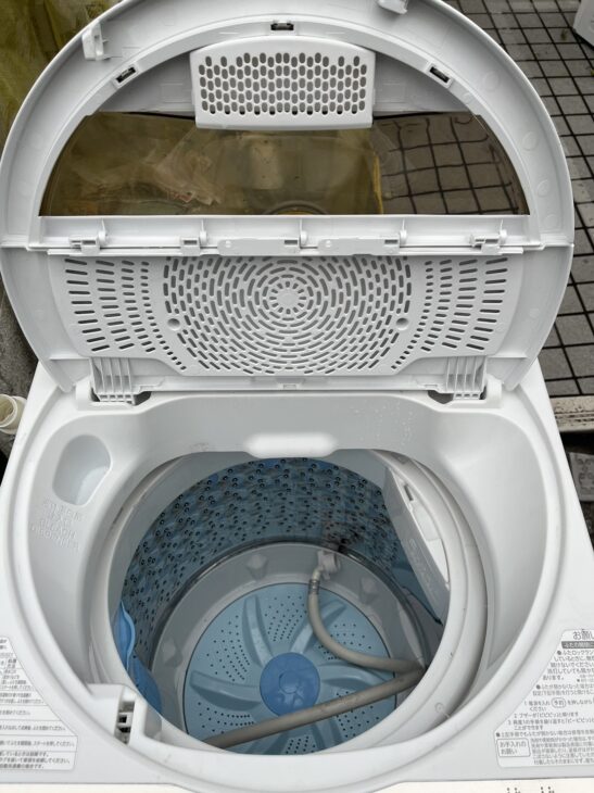 中古品】TOSHIBA 東芝 AW-7GM1 全自動電気洗濯機 家庭用 7.0kg 2022年製