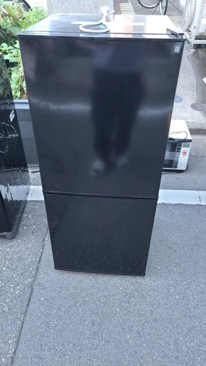 汚れや小傷有のニトリ 2ドア冷蔵庫 NTR-106BK 【出張買取】川口市です
