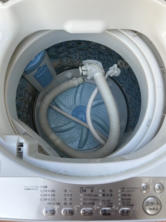 豊中市宮山町】にTOSHIBA(東芝) 5.0kg 全自動洗濯機 AW-5G8 2020年製の