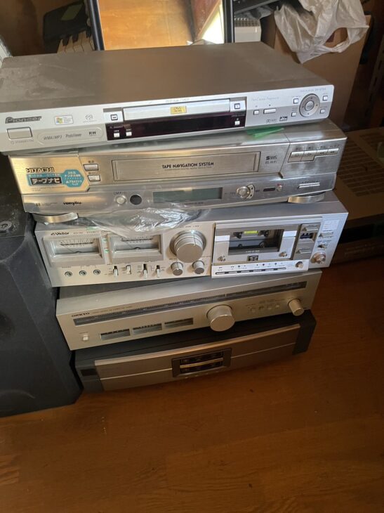 Victor（ビクター）カセットデッキ KD-A6などのオーディオ機器【船橋市