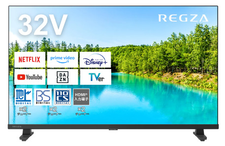 TOSHIBA 液晶テレビ 32V型 REGZA 32V35N 2024年製 ブラック ｜出張買取MAX
