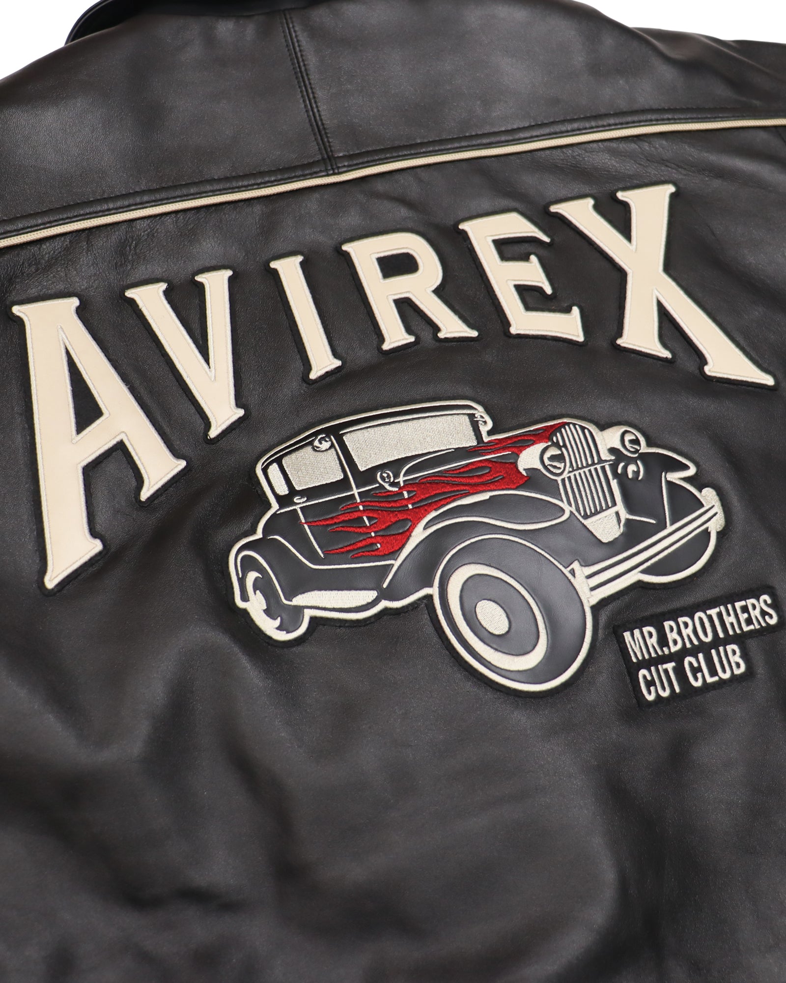 AVIREX×MBCC VARSITY JKT 