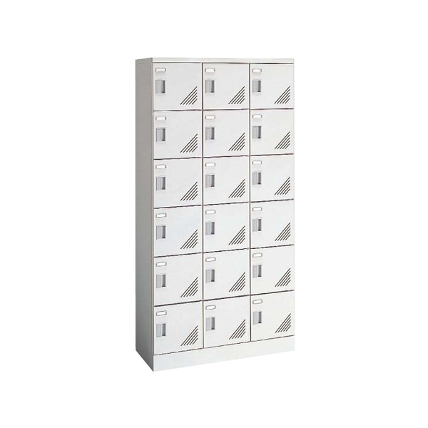 美品 オカムラ okamura 黒の収納キャビネット（ロック付き） 3段 美品