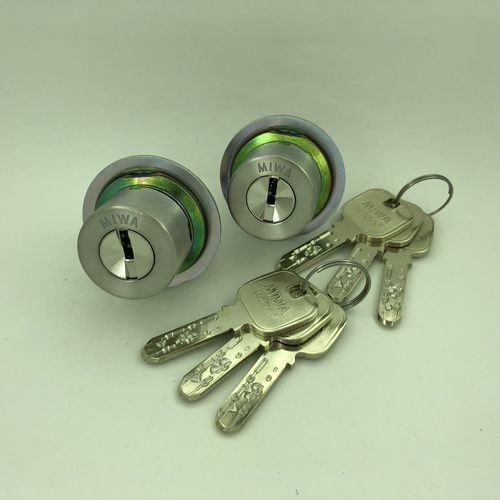2個同一セット MIWA(美和ロック) MIWA KABA JNシリンダー LIX/TEO