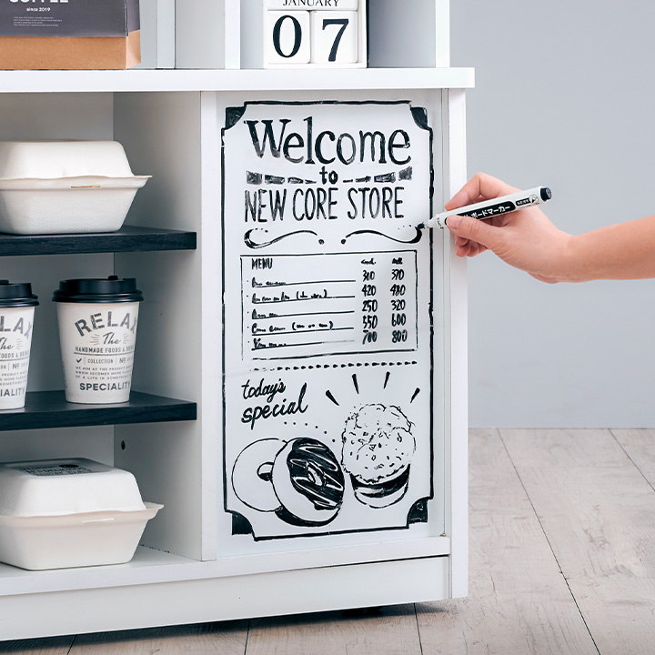 組立品 ワイドタイプ おままごとキッチン cook＆store core+(コア