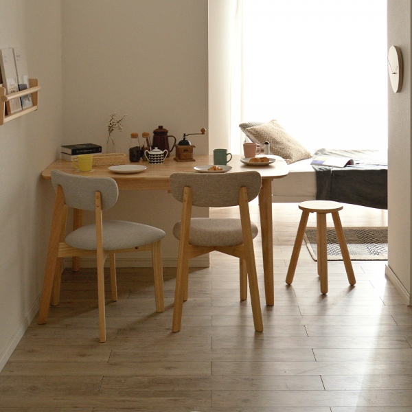 伸長式 ダイニングテーブル kelapa(クラパ) 幅85-135cmの通販情報