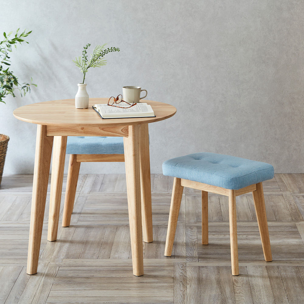 円形ダイニング3点セット 幅75cm Cocotte3(ココット3) 4色対応の通販