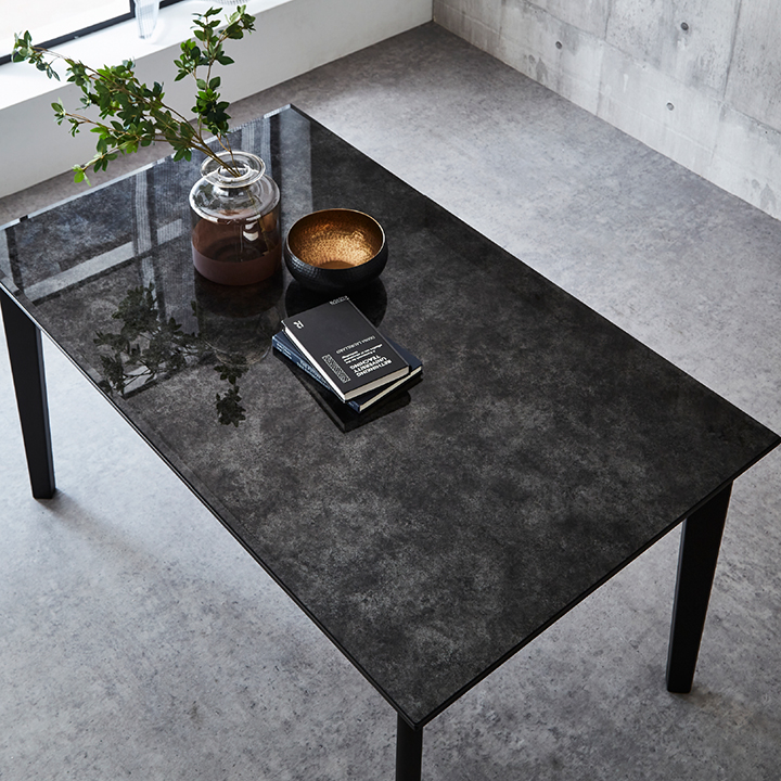 ガラス天板 ダイニングテーブル 幅140cmの通販情報 - 家具通販の