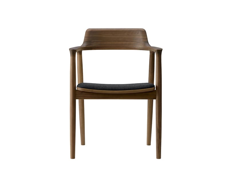 HIROSHIMA マルニコレクション アームチェア ウォルナット（張座