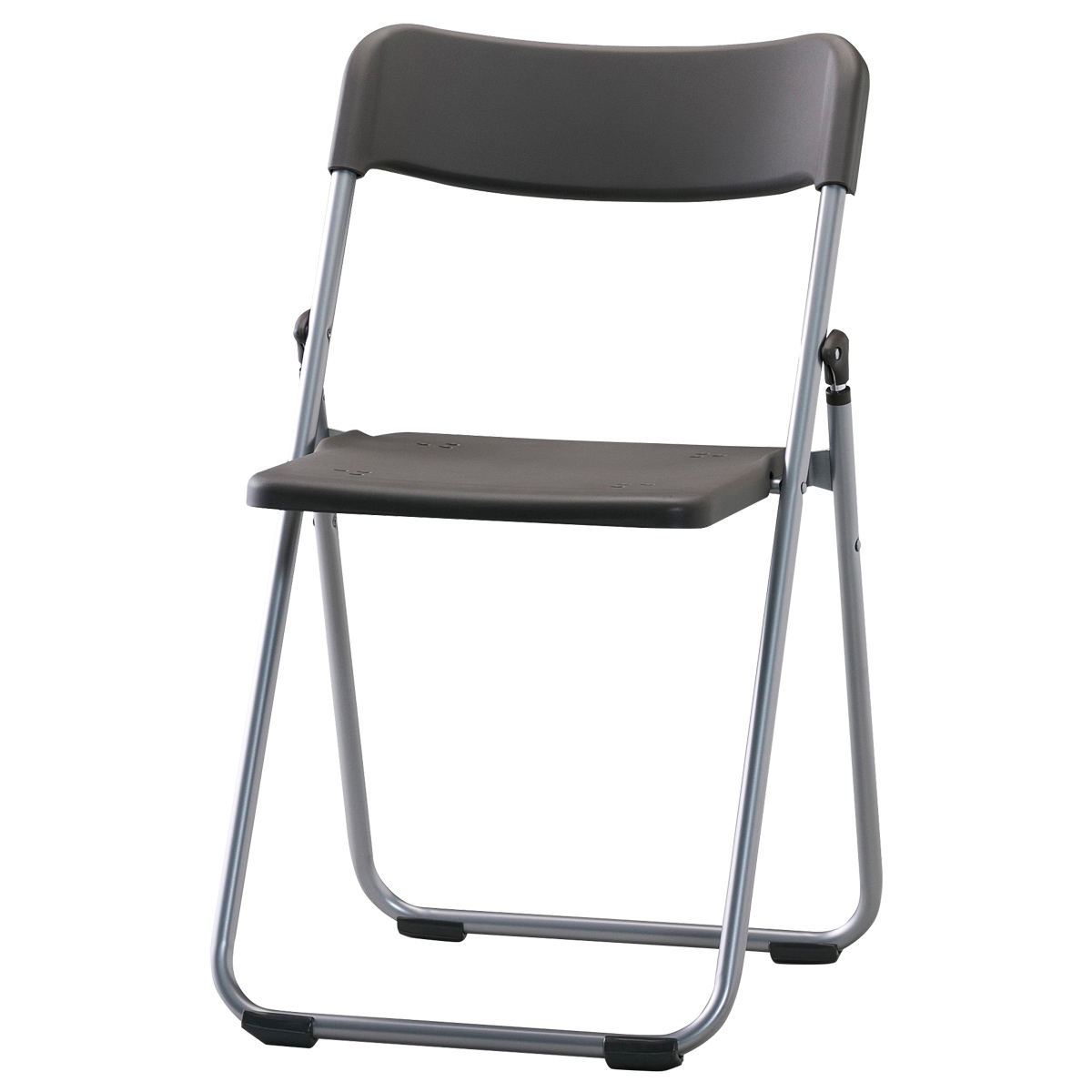 軽量樹脂折りたたみ椅子 布張り座パッド付き 幅440 奥行438 高さ735 SN