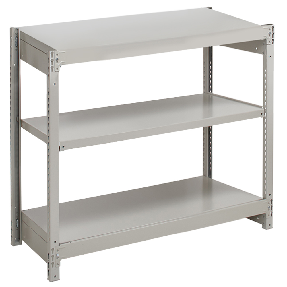 3段軽量スチールラック NBタイプ 高さ900 幅1200 奥行450 1FH3445-3