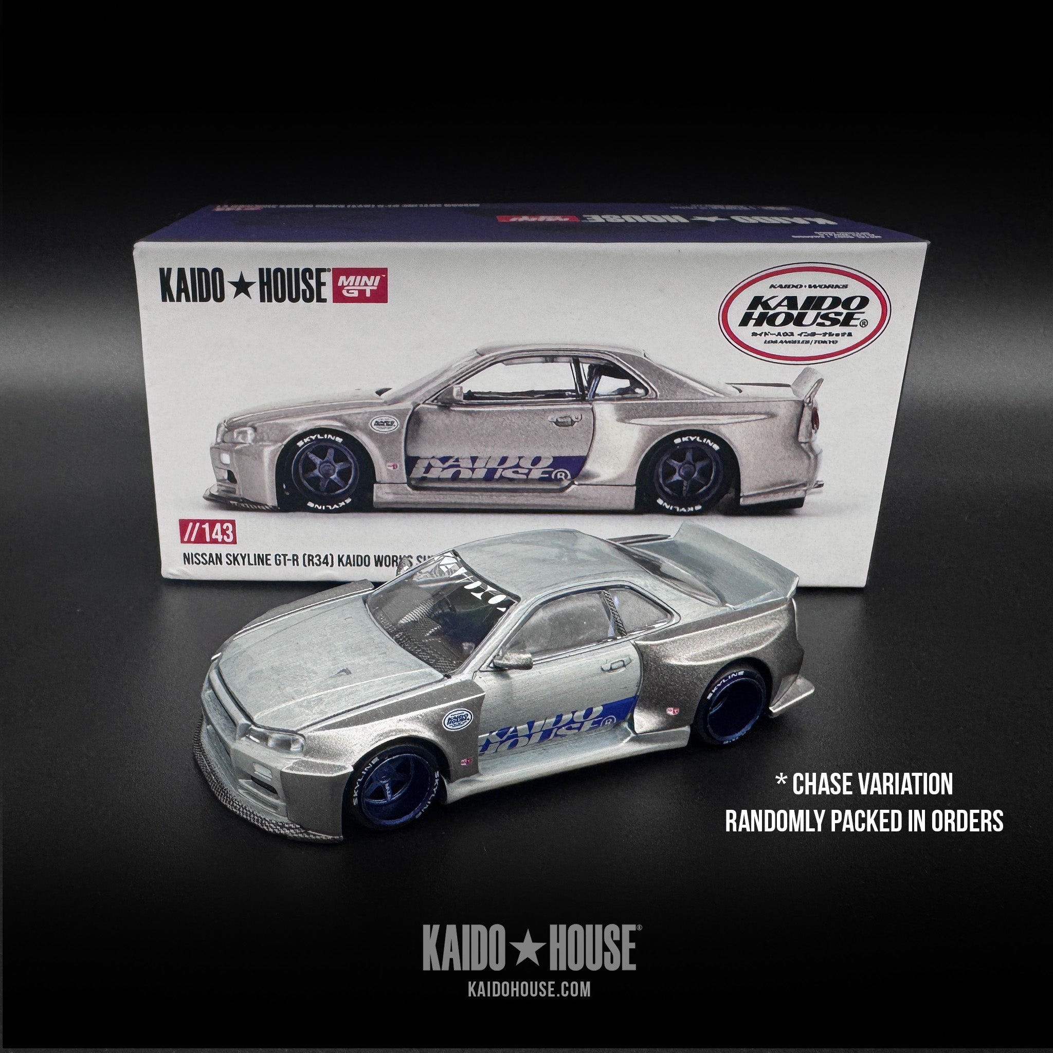 Kaido GT Nissan Skyline GT-R (R34) Kaido Works® SHINJUKU V1