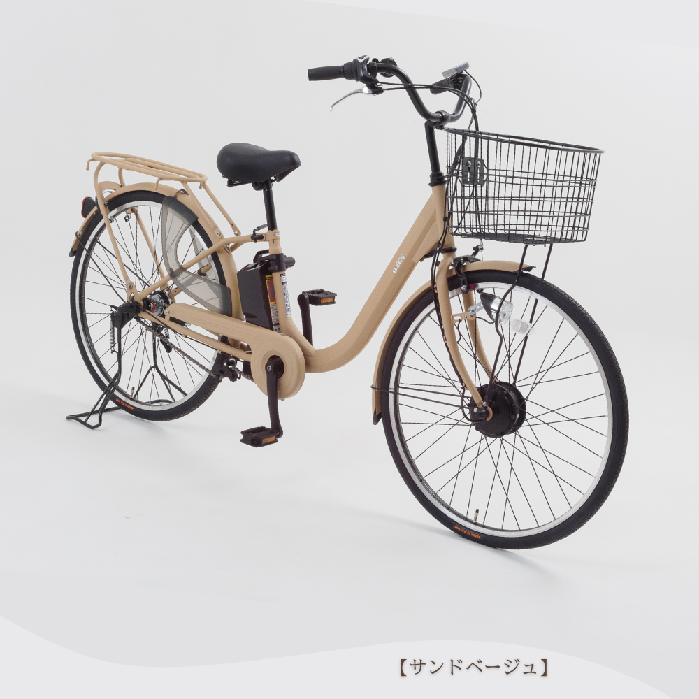 坂道もスイスイ！通勤・街乗りを快適にする電動クロスバイク 子供乗せ