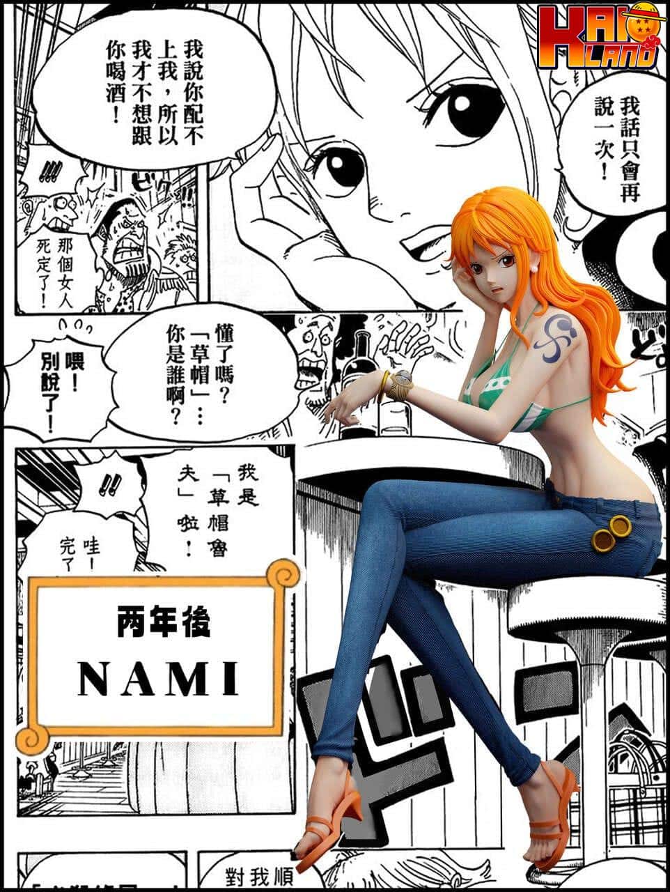 ワンピース ロストボーイ X LK Studio ナミ 樹脂製スタチュー - Kaioland