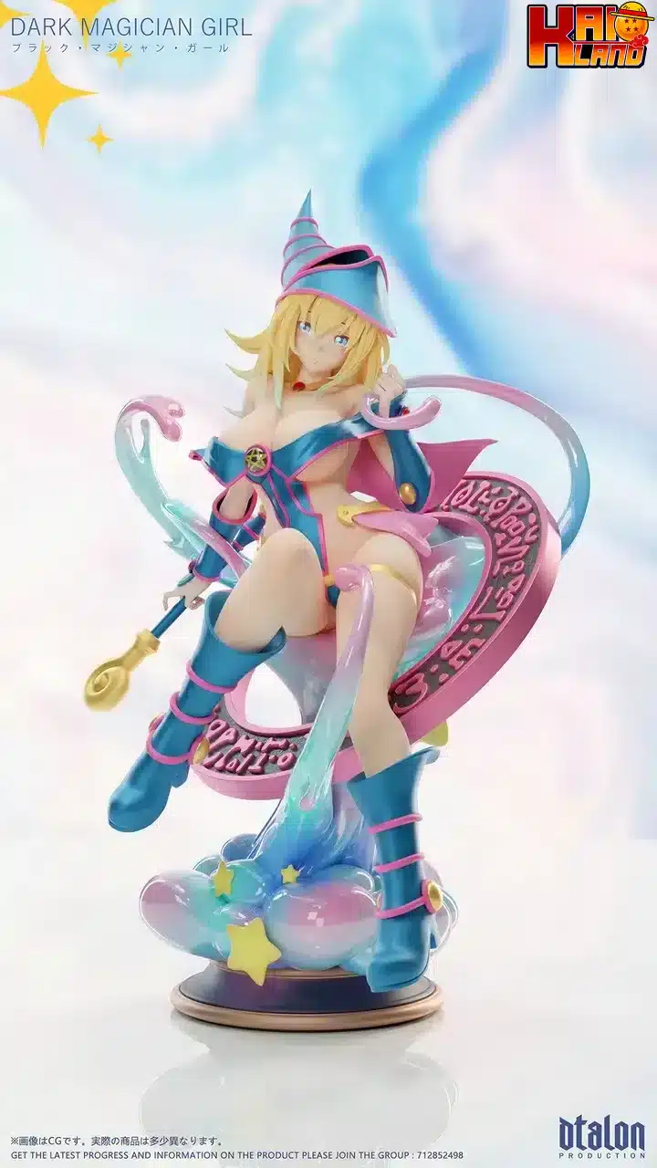 YuGiOh Dtalon Studio ブラックマジシャンガール 樹脂製像 - Kaioland