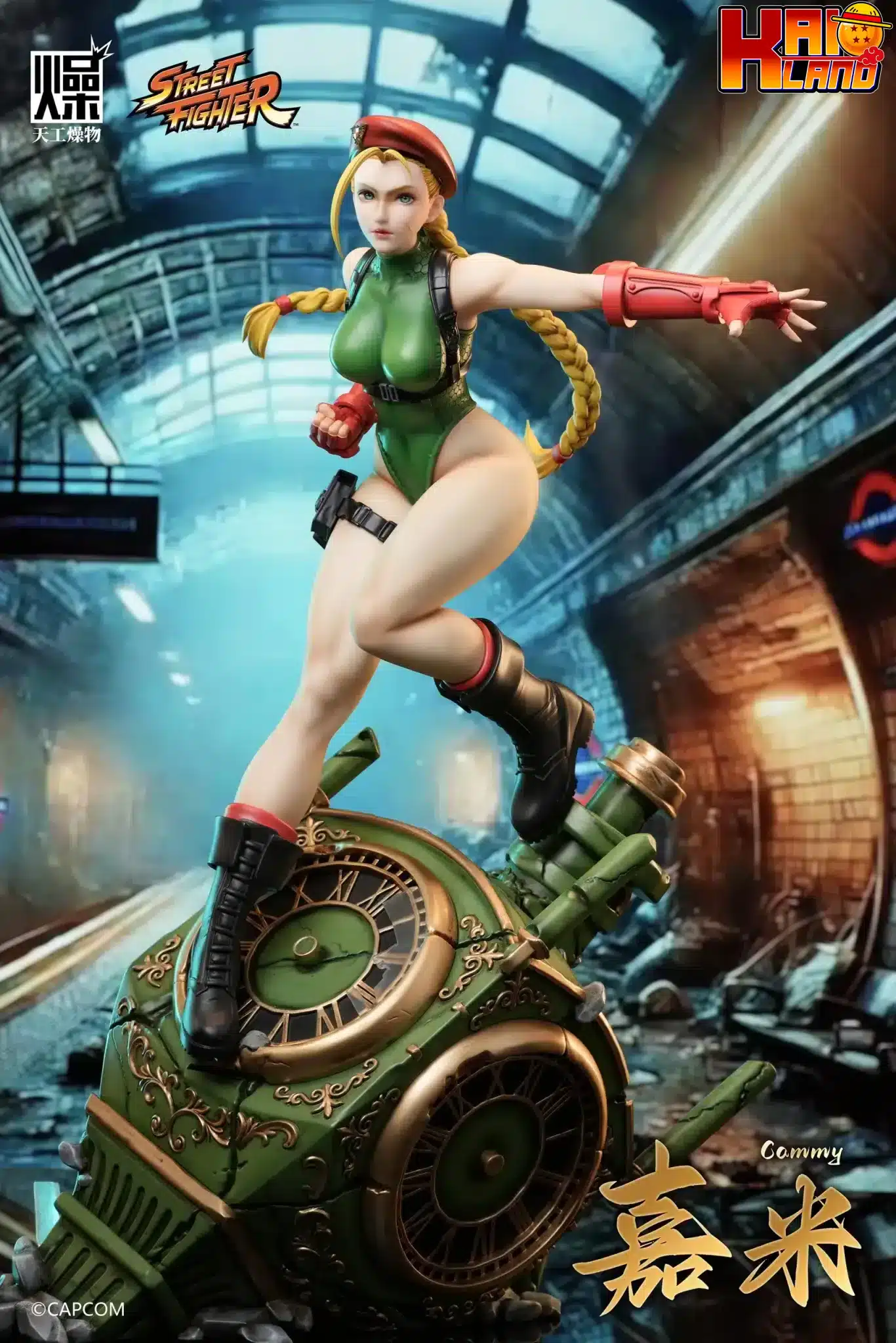 ストリートファイター TGZW スタジオ キャミィ ライセンス樹脂像