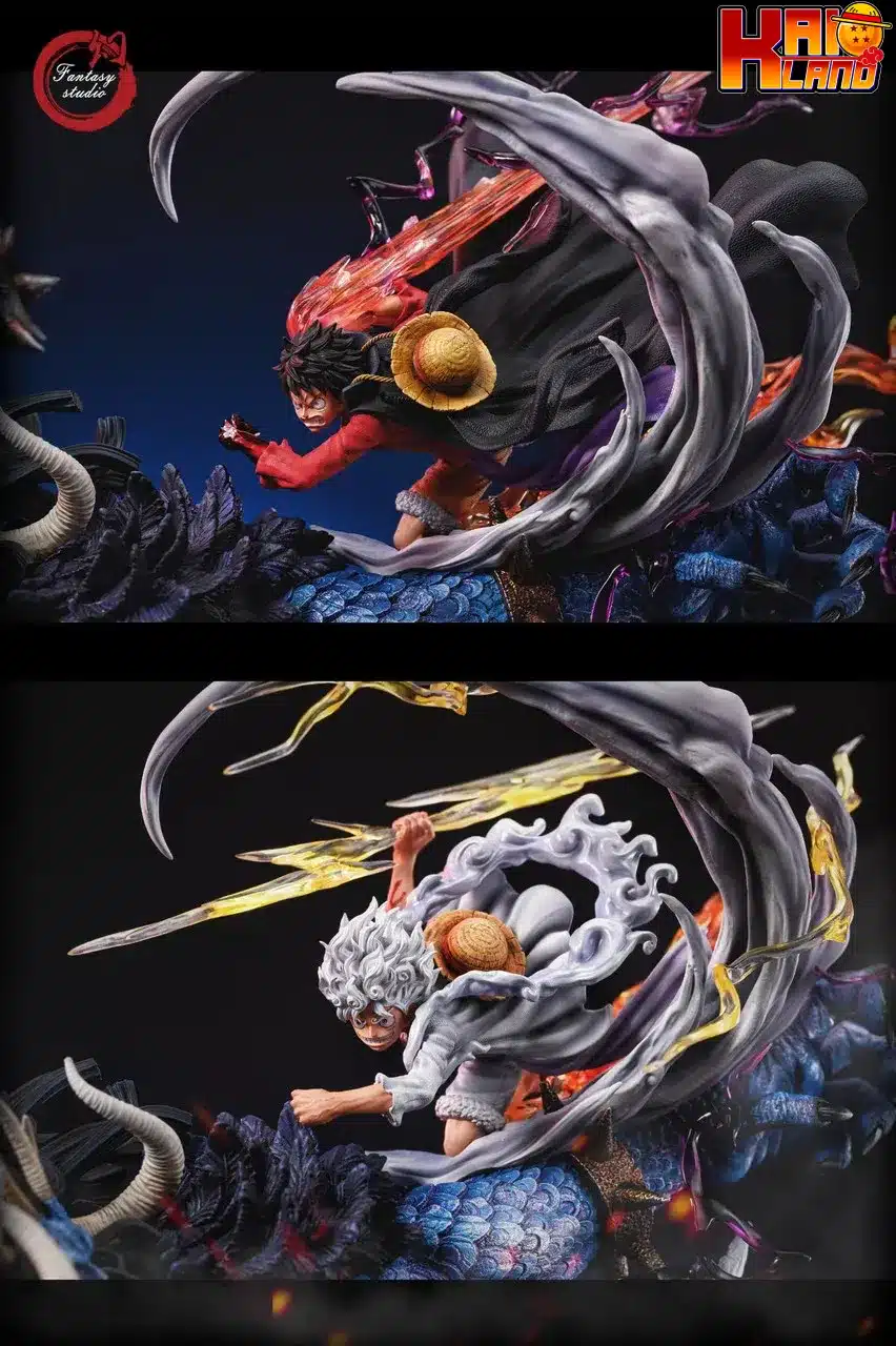 ワンピース ファンタジー スタジオ ニカ ルフィ カイドウ 樹脂製