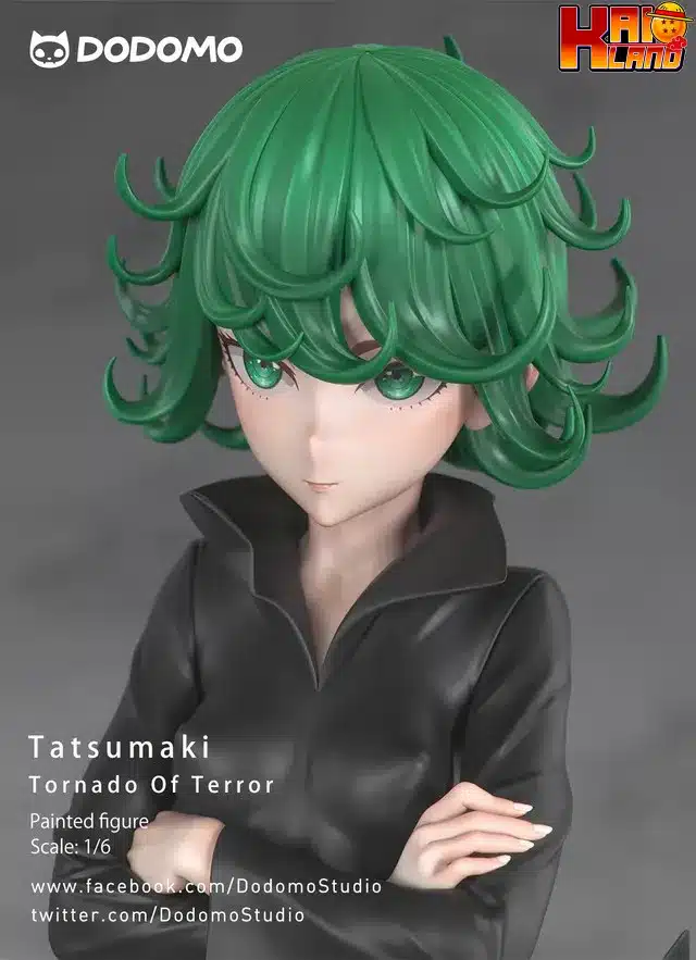 ワンパンマン ドードーモスタジオ タツマキ 樹脂製スタチュー