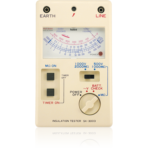 SK-3003 アナログ絶縁抵抗計（販売終了製品）｜カイセ株式会社｜自動車