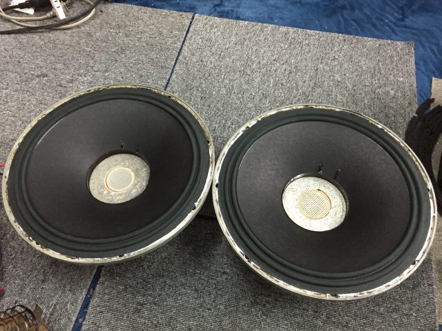 JBL D131 のリコーン | 修理事例 | オーディオ買取センター