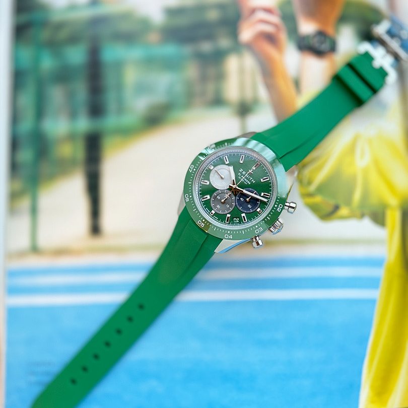 洗練されたデザインと高性能を兼ね備えた新作】ゼニス クロノマスター