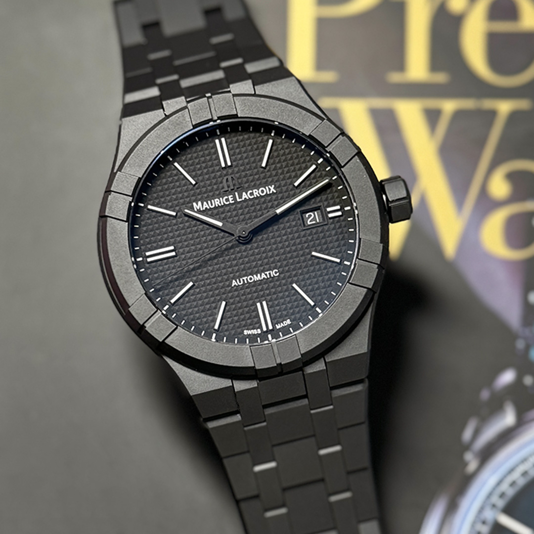 初のセラミックモデル】モーリスラクロア「AIKON AUTOMATIC CERAMIC