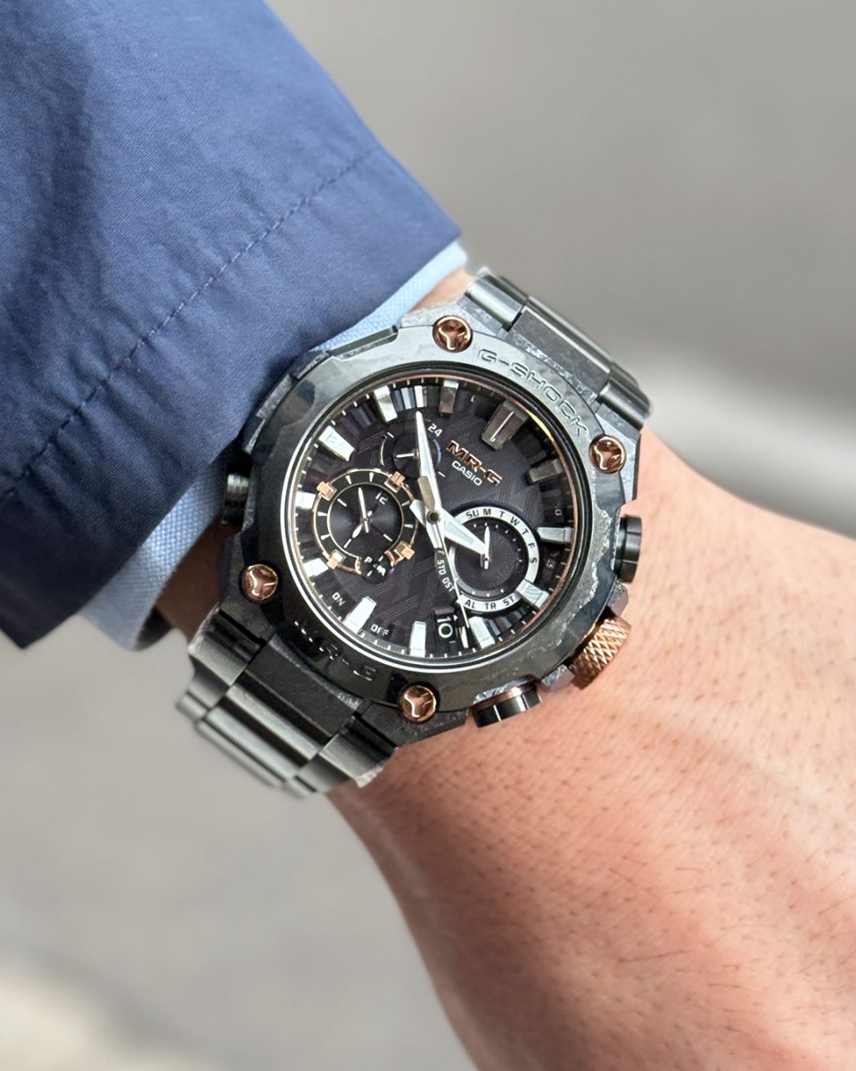 G-SHOCK 世界800本限定】 日本刀「重力丸・燦」をモチーフにしたMR-G