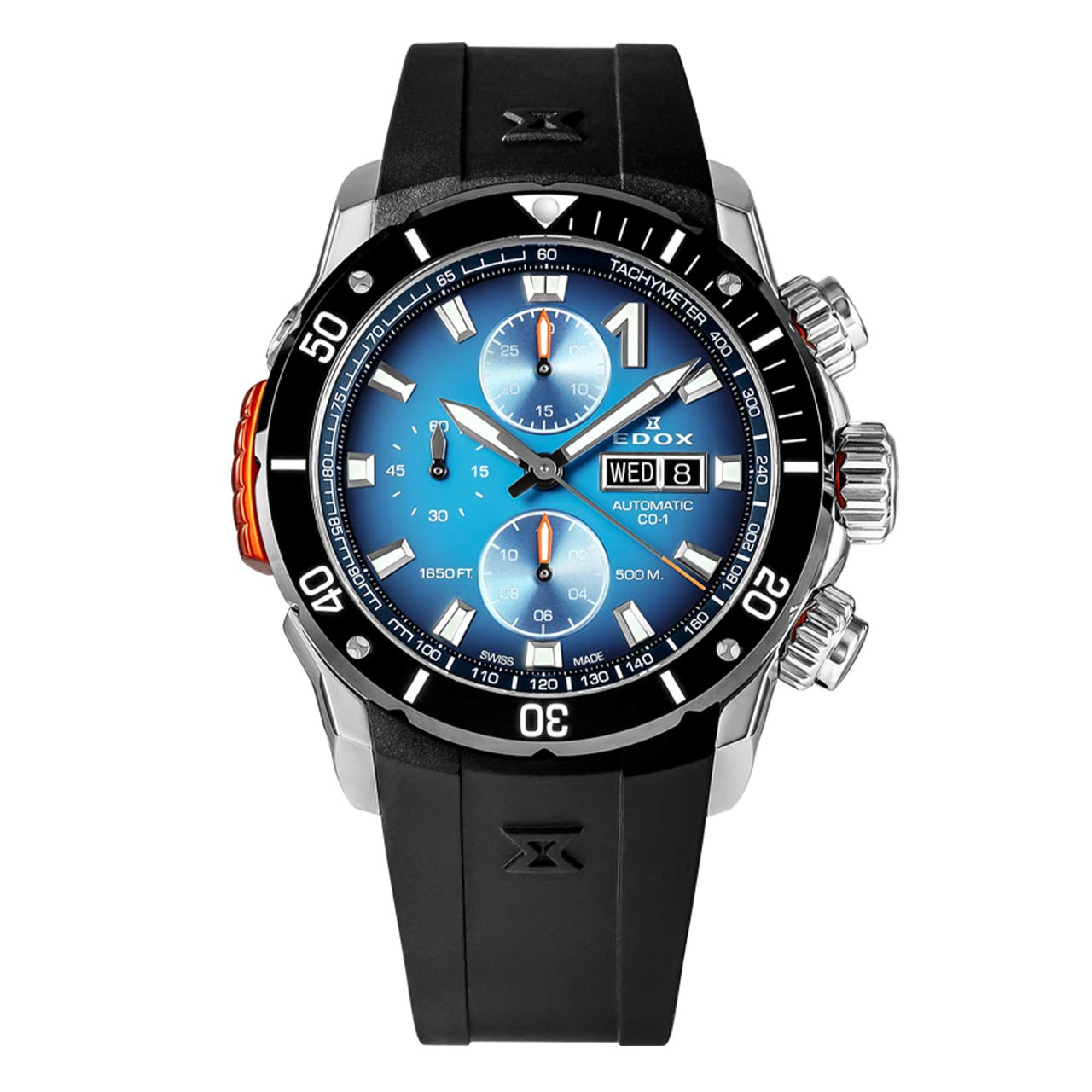 クロノオフショア1 ベゼルロック クロノグラフ オートマティック 01128