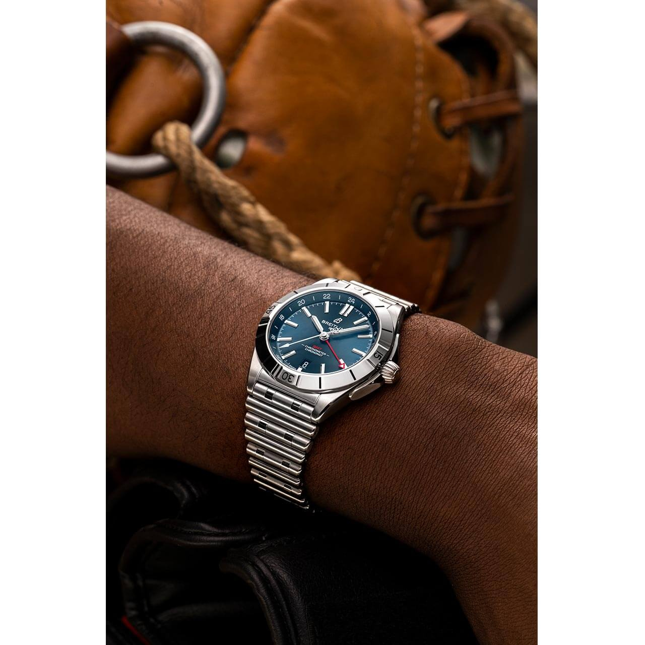 クロノマット オートマチック GMT 40 A32398101C1A1｜クロノマット