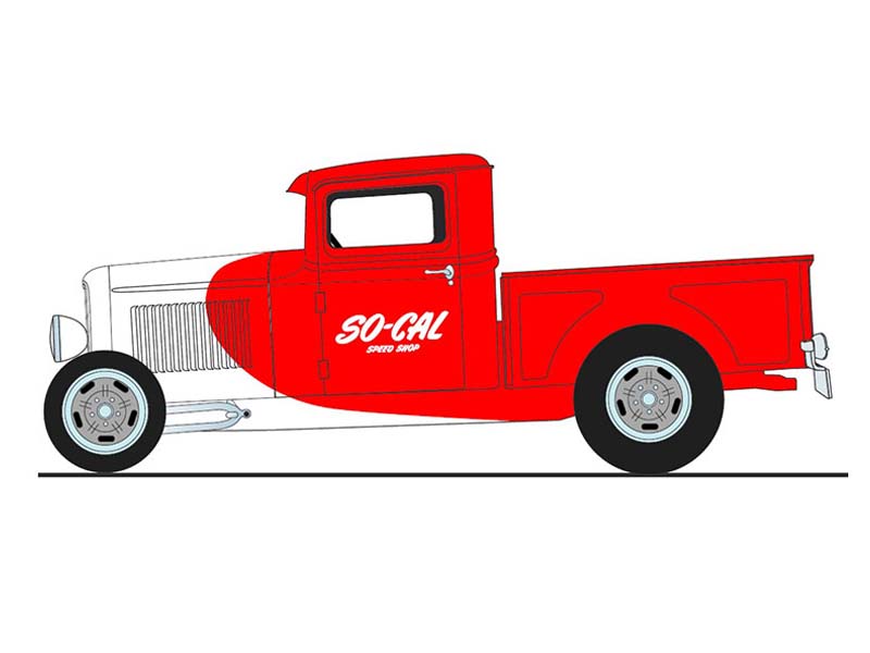 1932 Ford Truck - So-Cal Speed Shop Diecast 1:18 Scale Model