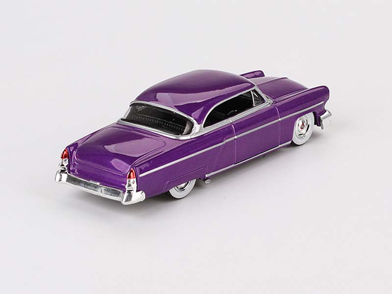 1954 Lincoln Capri Hot Rod – Purple Metallic (Mini GT) Diecast 1