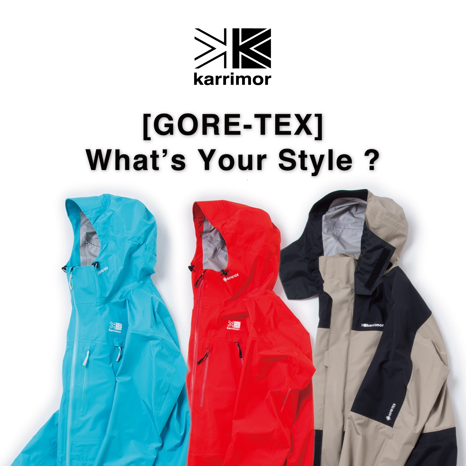 GORE-TEX]What's Your Style？ | KARRIMOR カリマー | リュックサック