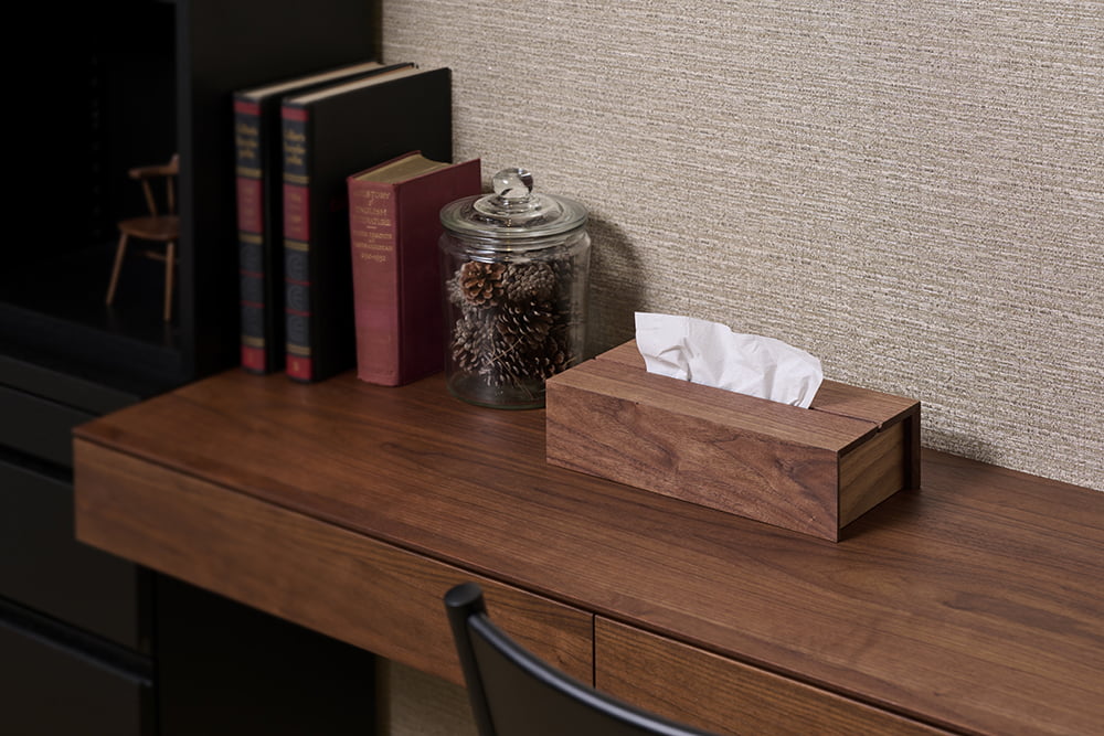 ティッシュボックス - 国産無垢家具は飛騨高山発の家具メーカー KASHIWA