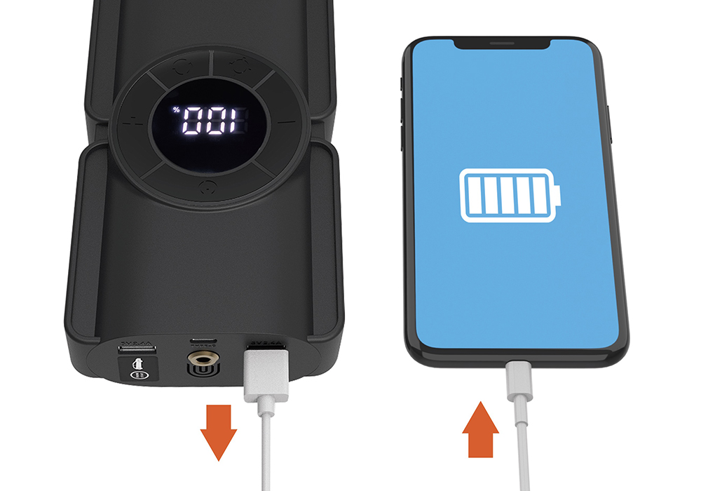 電動コンプレッサー付きジャンプスターター 8000mAh – カシムラ