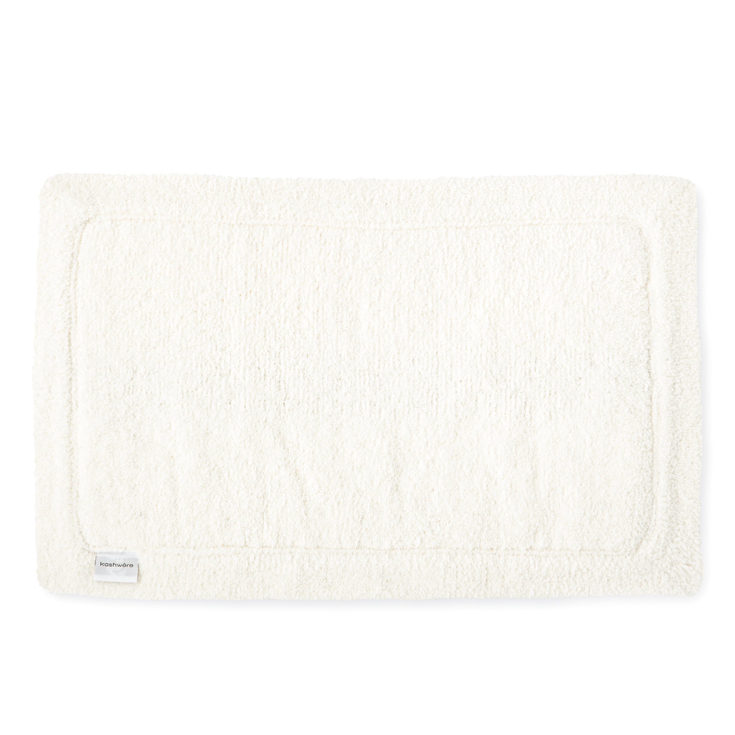 BATH MAT / MESSAGE(50×80cm step (creme/mist)): HOME | kashwere